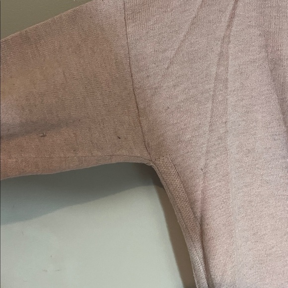 White House Black Market Light Pink Crew Neck Sweater Small - Picture 8 of 8